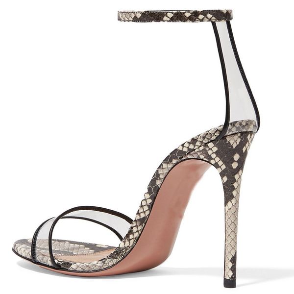 designer shoes 2019 new fashion sandals snake split pvc stiletto heel gladiator one strap chic sandals high heels women party shoes, Black
designer shoes 2019 new fashion sandals snake split pvc stiletto heel gladiator one strap chic sandals high heels women party shoes, Black
