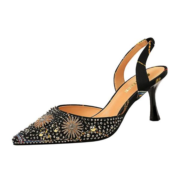 crystal shoes vintage heels party shoes for women rhinestone heels slingback women pumps extreme high k0218, Black
crystal shoes vintage heels party shoes for women rhinestone heels slingback women pumps extreme high k0218, Black
