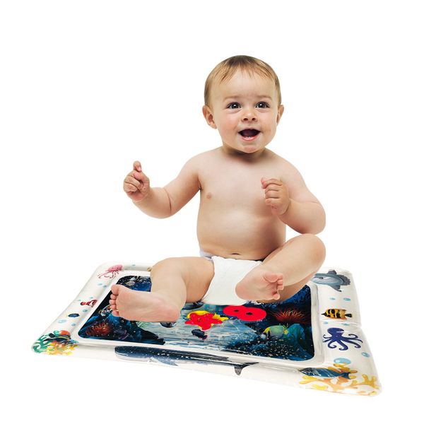 baby kids water play mat toys inflatable thicken pvc infant tummy time playmat toddler activity play center water mat for babies
baby kids water play mat toys inflatable thicken pvc infant tummy time playmat toddler activity play center water mat for babies