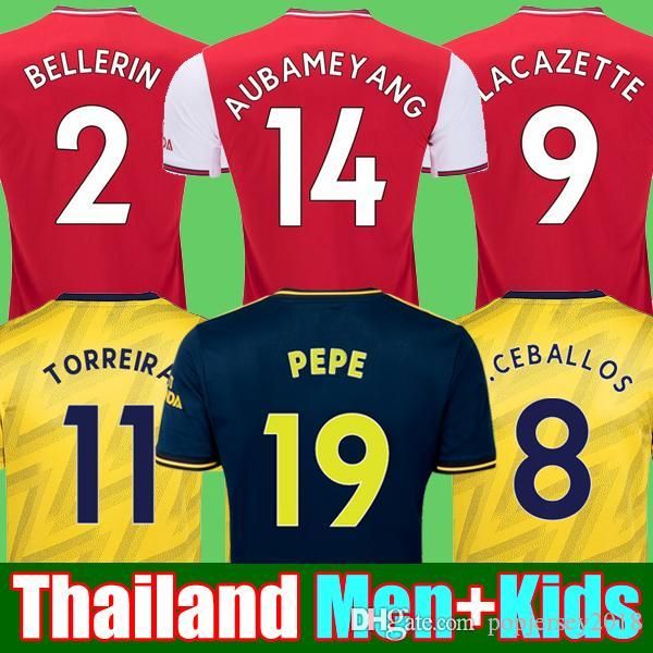 2019 2020 football kits arsen nicolas soccer jersey 19 20 tierney camisetas de futbol football shirt soccer, Black;yellow
2019 2020 football kits arsen nicolas soccer jersey 19 20 tierney camisetas de futbol football shirt soccer, Black;yellow