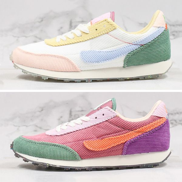 2020 waffle daybreak sp platform casual shoes women sneakers yellow university red green pink trainer sports with box, White;red
2020 waffle daybreak sp platform casual shoes women sneakers yellow university red green pink trainer sports with box, White;red