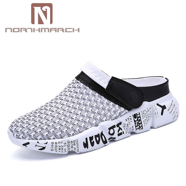 northmarch large size shoes men summer breathable air mesh men sandals fashion outdoor beach mens shoes zapatillas hombre casual, Black
northmarch large size shoes men summer breathable air mesh men sandals fashion outdoor beach mens shoes zapatillas hombre casual, Black