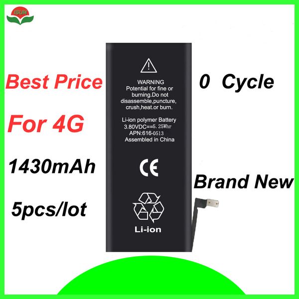 5pc lot replacement phone battery for iphone 4g 4 5g 5 5c 6g 6 6p 6plu real capacity brand new 0 cycle
5pc lot replacement phone battery for iphone 4g 4 5g 5 5c 6g 6 6p 6plu real capacity brand new 0 cycle