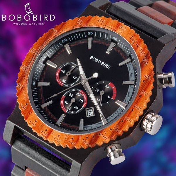 bobo bird 51mm big size men watch wood luxury chronograph wristwatch quality quartz movement calendar relogio masculino j-r15 ly191226, Slivery;brown
bobo bird 51mm big size men watch wood luxury chronograph wristwatch quality quartz movement calendar relogio masculino j-r15 ly191226, Slivery;brown