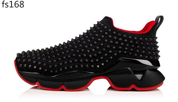 wholesale designer shoes red bottoms crystal leather sneakers mens shoes womens rivet spiky junior spike sock krystal donna red bottom, Black
wholesale designer shoes red bottoms crystal leather sneakers mens shoes womens rivet spiky junior spike sock krystal donna red bottom, Black