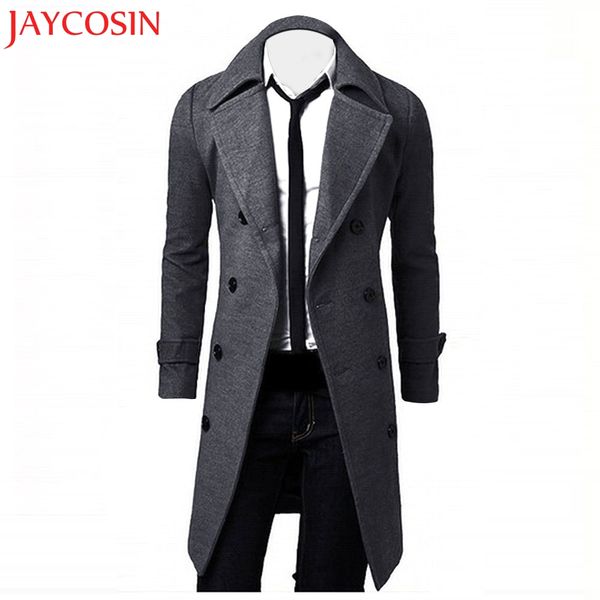 jaycosin 2017 new winter men slim stylish trench coat double breasted long jacket parka dropshipping l615 ng, Black
jaycosin 2017 new winter men slim stylish trench coat double breasted long jacket parka dropshipping l615 ng, Black