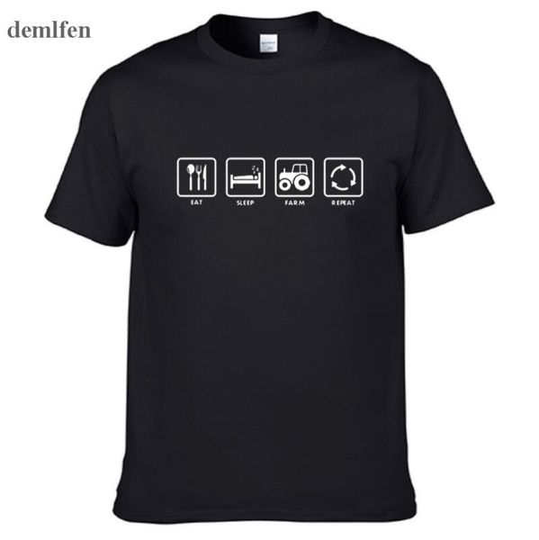 men's t-shirts brand clothing eat sleep farm repeat farmers farming tractor funny t shirt tshirt men cotton short sleeve t-shirt camise, White;black
men's t-shirts brand clothing eat sleep farm repeat farmers farming tractor funny t shirt tshirt men cotton short sleeve t-shirt camise, White;black