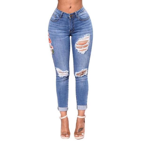 summer fashion jeans women high waist stretch hole jeans leggings lady skinny slim fitness pants trousers yl5, Blue
summer fashion jeans women high waist stretch hole jeans leggings lady skinny slim fitness pants trousers yl5, Blue