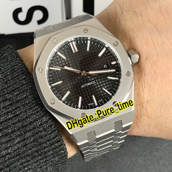 new royal 41mm 15400st.oo.1220st.01 automatic mens watch black texture dial 15400 titanium steel ss sport watches pure_time, Slivery;brown
new royal 41mm 15400st.oo.1220st.01 automatic mens watch black texture dial 15400 titanium steel ss sport watches pure_time, Slivery;brown