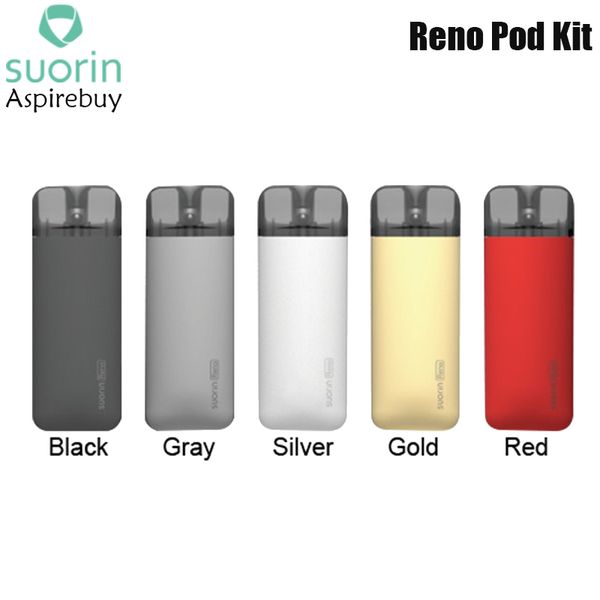 Suorin Reno Pod System Kit с 800mAh аккумуляторная батарея 13W Pod Vape Kit 3мл Reno Pod картридж 1.0ohm Mesh Coil Ecigarette Authentic
Suorin Reno Pod System Kit с 800mAh аккумуляторная батарея 13W Pod Vape Kit 3мл Reno Pod картридж 1.0ohm Mesh Coil Ecigarette Authentic