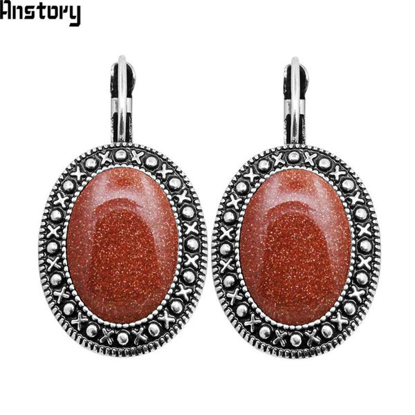 oval sequins golden stone earrings for women antique silver plated fashion hook earring
oval sequins golden stone earrings for women antique silver plated fashion hook earring