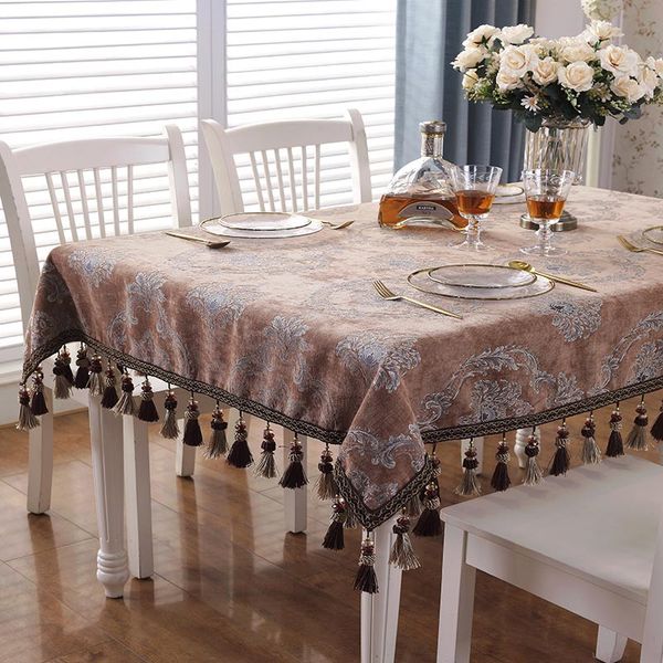 wedding retro table cloth luxury jacquard solid tablecloth tassel toalha de mesa royal linen dinning table covers
wedding retro table cloth luxury jacquard solid tablecloth tassel toalha de mesa royal linen dinning table covers