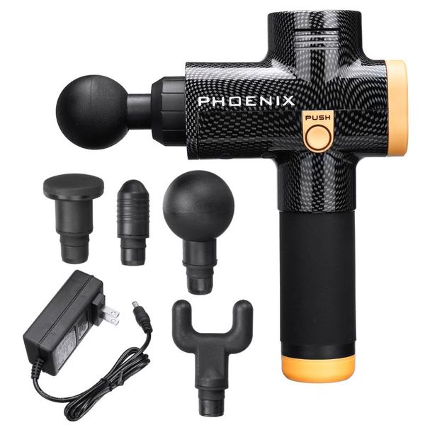 low noise muscle massage gun deep tissue theragun with 4 massage heads 3 levels speed pain relief relaxation with box
low noise muscle massage gun deep tissue theragun with 4 massage heads 3 levels speed pain relief relaxation with box