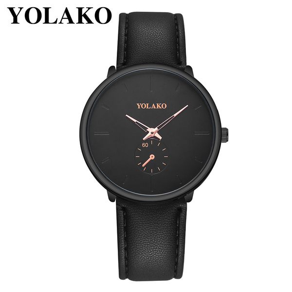 relogio masculino yolako men's luxurious business leather belt watch simple mirror quartz watch 2019 erkek kol saati, Slivery;brown
relogio masculino yolako men's luxurious business leather belt watch simple mirror quartz watch 2019 erkek kol saati, Slivery;brown