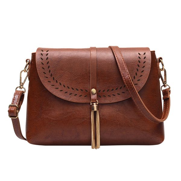 2019 new women's bags shoulder bags korean women's handbags messenger simple tassel
2019 new women's bags shoulder bags korean women's handbags messenger simple tassel