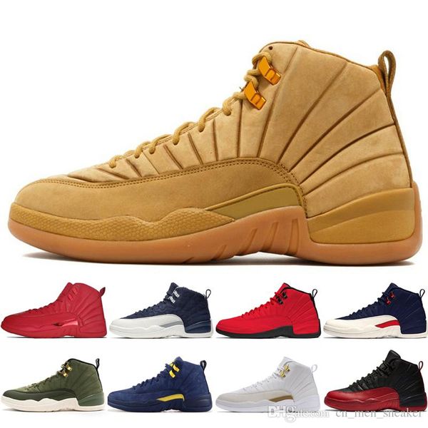 12 12s gym red bulls mens basketball shoes michigan international flight college navy flu game taxi gamma blue men sports sneakers designer, White;red
12 12s gym red bulls mens basketball shoes michigan international flight college navy flu game taxi gamma blue men sports sneakers designer, White;red