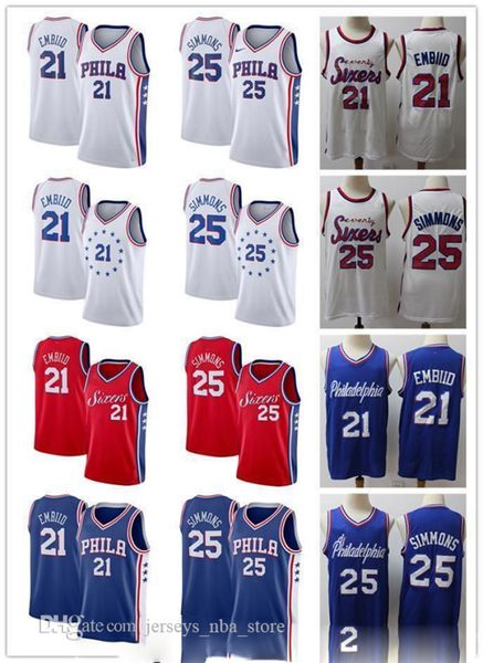 2020 men philadelphias nba 76ers jersey ben 25 simmons joel 21 embiid basketball jerseys black grey white red blue, Black;red
2020 men philadelphias nba 76ers jersey ben 25 simmons joel 21 embiid basketball jerseys black grey white red blue, Black;red
