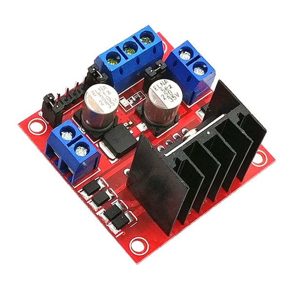 l298n dual h bridge stepper motor driver controller board module for arduino