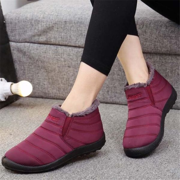 zapatos de mujer winter women's snow boots plus velvet thick waterproof snow boots warm non-slip ankle for women shoes, Black
zapatos de mujer winter women's snow boots plus velvet thick waterproof snow boots warm non-slip ankle for women shoes, Black