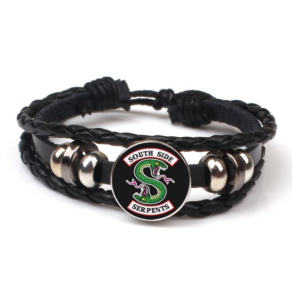 fashion arrives riverdale multi-layer leather bracelet crystal jewelry rotating dome bracelet black men women souvenirs
fashion arrives riverdale multi-layer leather bracelet crystal jewelry rotating dome bracelet black men women souvenirs