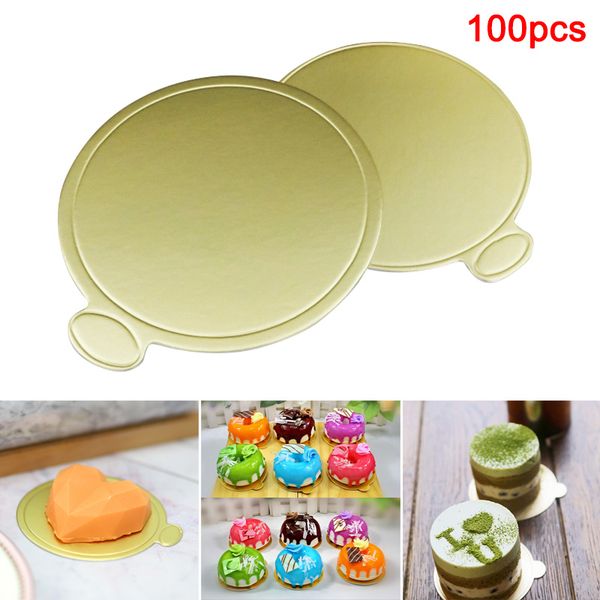 100шт / set mousse cake boards gold бумага десерт дисплей лоток день свадебный торт декоративные инструменты lks99
100шт / set mousse cake boards gold бумага десерт дисплей лоток день свадебный торт декоративные инструменты lks99