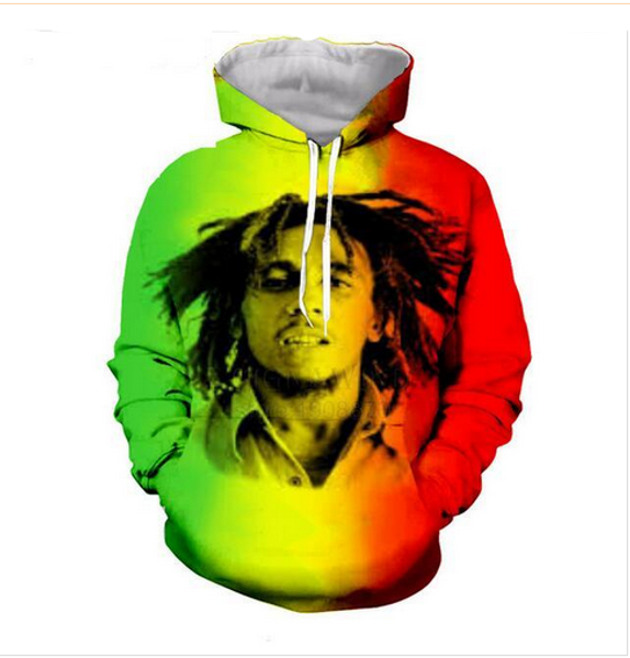 new fashion sweatshirt men / women 3d hoodies print bob marley slim stylish hooded hoodies lms022, Black
new fashion sweatshirt men / women 3d hoodies print bob marley slim stylish hooded hoodies lms022, Black
