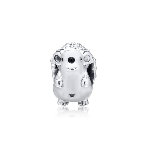 gpy nino the hedgehog charms 925 original fit bracelet sterling silver charm beads for jewelry making jewellery