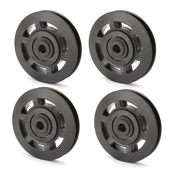 4pcs 95mm universal bearing pulley wheel cable fitness equipments accessories gym equipment part wearproof tool with long servic 
4pcs 95mm universal bearing pulley wheel cable fitness equipments accessories gym equipment part wearproof tool with long servic