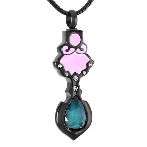 ijd9389 inlay dark green crystal double black heart shape stainless steel cremation for ashes urn necklace for women pendant jewelry, Silver
ijd9389 inlay dark green crystal double black heart shape stainless steel cremation for ashes urn necklace for women pendant jewelry, Silver