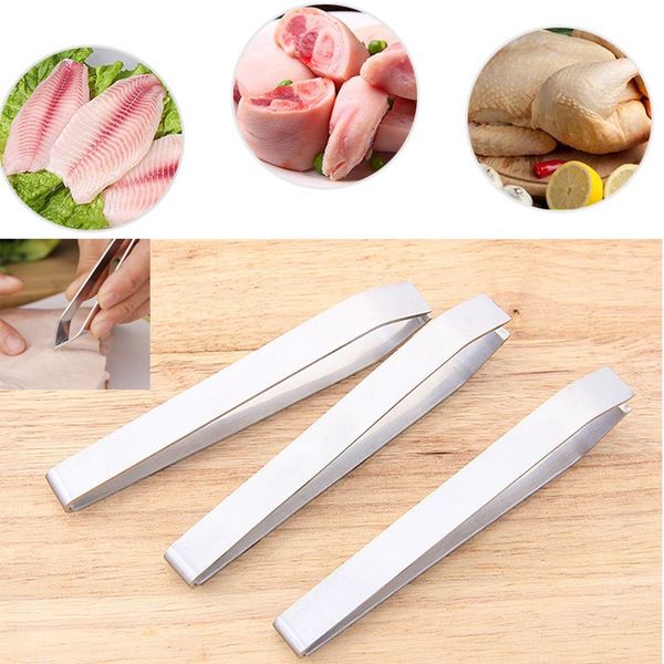fish bone tweezers stainless steel flat and slant tweezers pliers remover tool meat remover skin pliers clip kitchen tools dhl ship an2278
fish bone tweezers stainless steel flat and slant tweezers pliers remover tool meat remover skin pliers clip kitchen tools dhl ship an2278