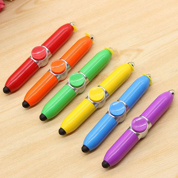 creative multifunctional ballpoint pen touch/ rotate/led light funny toys ball pens business office decompression student, Blue;orange
creative multifunctional ballpoint pen touch/ rotate/led light funny toys ball pens business office decompression student, Blue;orange