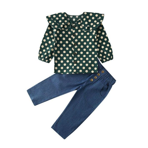дети baby girl одежда набор малышей весна длинным рукавом green dots сборки топы блуза джинсы брюки повседневный outfit одежда 2pcs, White
дети baby girl одежда набор малышей весна длинным рукавом green dots сборки топы блуза джинсы брюки повседневный outfit одежда 2pcs, White