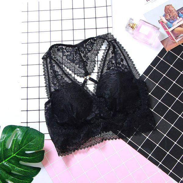 camisoles & tanks women lace underwear brassiere femme vest bra lingerie wire push up bras 2021, Black;white
camisoles & tanks women lace underwear brassiere femme vest bra lingerie wire push up bras 2021, Black;white