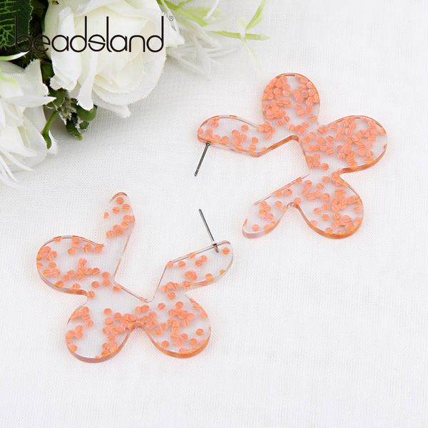 beadsland acetic acrylic hoop earrings fashion flower containing sequins elegent design women girls dancing party gift 40023, Golden
beadsland acetic acrylic hoop earrings fashion flower containing sequins elegent design women girls dancing party gift 40023, Golden
