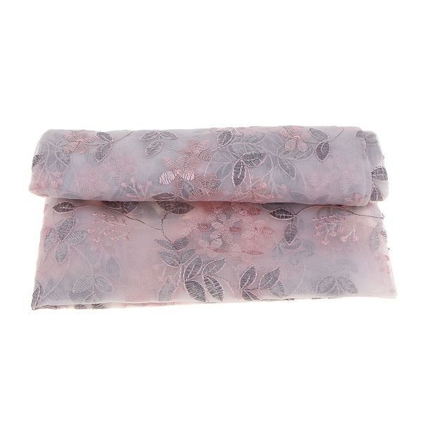 1 piece long fabric lace flower patterns fabric for clothes supplies, Black 
1 piece long fabric lace flower patterns fabric for clothes supplies, Black