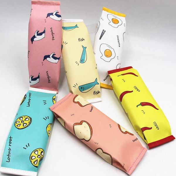 1pc creative simulation milk cartons pencil case kawaii pu pencil bag box stationery pouch pen bag for kids gift school supplies
1pc creative simulation milk cartons pencil case kawaii pu pencil bag box stationery pouch pen bag for kids gift school supplies