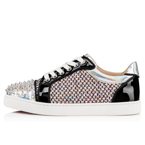 couple sneakers red bottom low sneaker junior spikes orlato mesh leather lovers honeycomb mesh back rivets trainers, Black
couple sneakers red bottom low sneaker junior spikes orlato mesh leather lovers honeycomb mesh back rivets trainers, Black