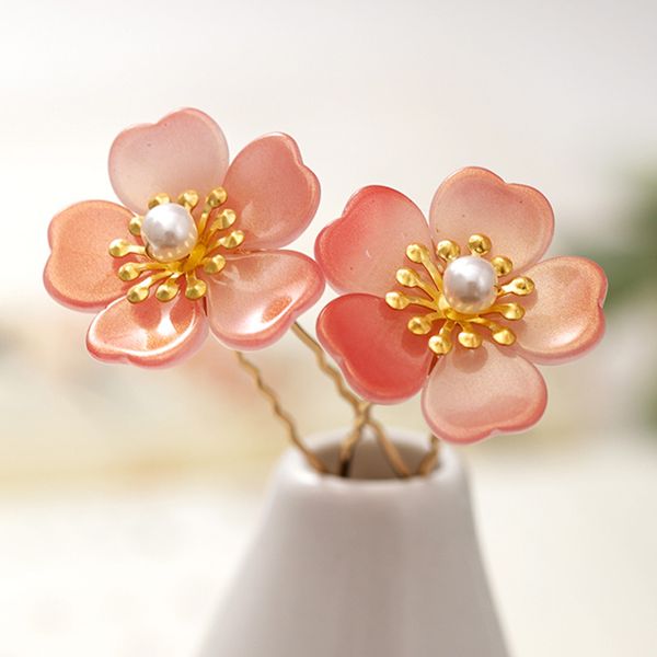 2 pcs simple pink flower pearls u shaped hairpins clips bride noiva bridesmaids bridal wedding party headpieces hair jewelry, Golden;white
2 pcs simple pink flower pearls u shaped hairpins clips bride noiva bridesmaids bridal wedding party headpieces hair jewelry, Golden;white