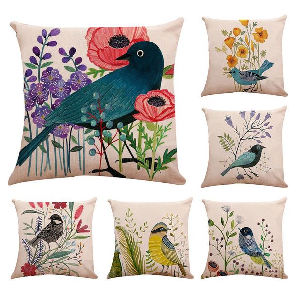 home decor vintage birds series cotton linen throw pillow case cushion cover pillowcase for home bed decoration cushion @d
home decor vintage birds series cotton linen throw pillow case cushion cover pillowcase for home bed decoration cushion @d