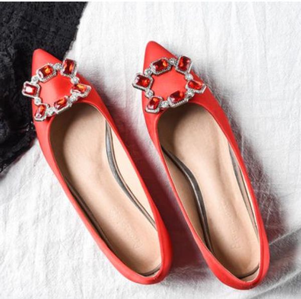 2019 women's shoes in spring and autumn with new style flat bottom pointed end silk and satin water drill @142, Black
2019 women's shoes in spring and autumn with new style flat bottom pointed end silk and satin water drill @142, Black