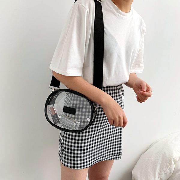 transparent bag female jelly bag small round wide shoulder 2020 new shoulder diagonal
transparent bag female jelly bag small round wide shoulder 2020 new shoulder diagonal