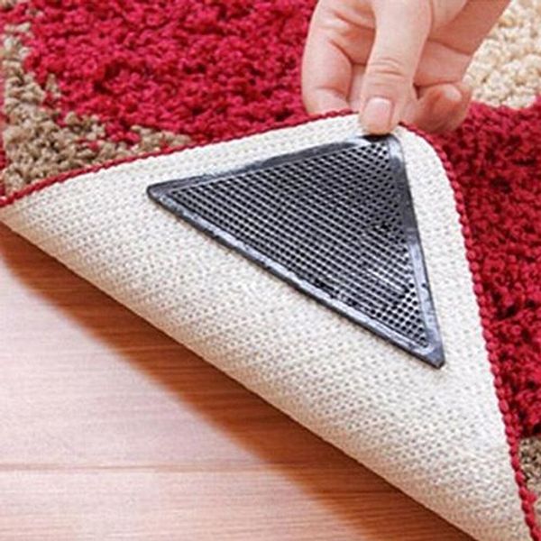new 4 pairs anti slip sticker carpet home floor rug mat grippers non slip sticker reusable washable silicone grip
new 4 pairs anti slip sticker carpet home floor rug mat grippers non slip sticker reusable washable silicone grip