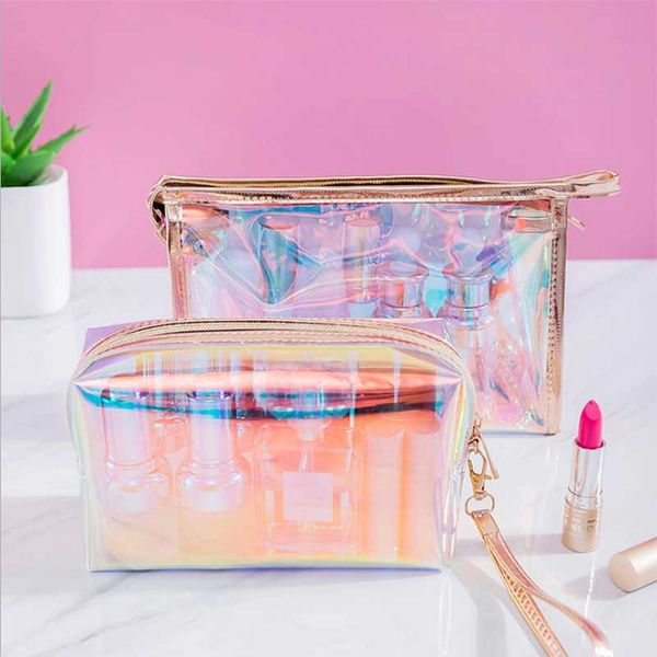 heflashor trendy laser cosmetic bag women makeup case tpu transparent organizer pouch female jelly bag lady make up pouch
heflashor trendy laser cosmetic bag women makeup case tpu transparent organizer pouch female jelly bag lady make up pouch