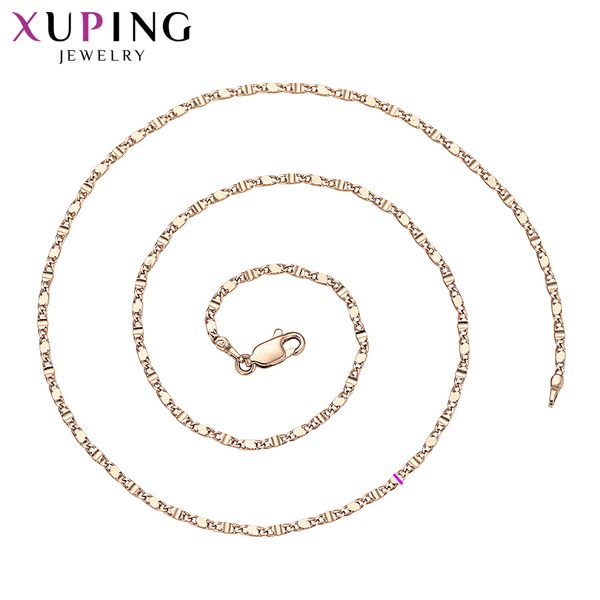 11.11 deals xuping fashion jewelry round shape gold-color plated chains necklace for women thanksgiving gifts s105.9-45438, Silver
11.11 deals xuping fashion jewelry round shape gold-color plated chains necklace for women thanksgiving gifts s105.9-45438, Silver