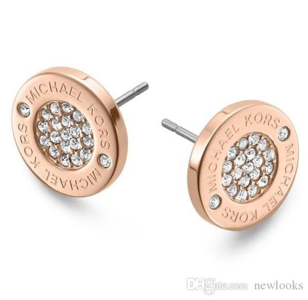 NEW Exquisite Diamond Round Letter Stud Earrings Fashion Simple 18K Rose Gold Silver Stud Earrings E05
NEW Exquisite Diamond Round Letter Stud Earrings Fashion Simple 18K Rose Gold Silver Stud Earrings E05