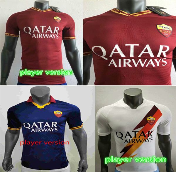 2019 player version as roma home red men soccer jerseys 19 20 away whte roma soccer shirts perotti dzeko zaniolo football uniforms sales, Black;yellow
2019 player version as roma home red men soccer jerseys 19 20 away whte roma soccer shirts perotti dzeko zaniolo football uniforms sales, Black;yellow