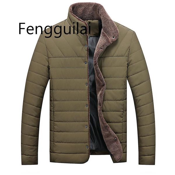 casual men 2019 jacket winter warm mens solid color cotton blend mens brand jacket coats casual thick outwear, Black;brown
casual men 2019 jacket winter warm mens solid color cotton blend mens brand jacket coats casual thick outwear, Black;brown