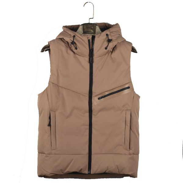 men's new autumn/winter 2019 eiderdown cotton vest teen fashion hooded warm vest, Black;white
men's new autumn/winter 2019 eiderdown cotton vest teen fashion hooded warm vest, Black;white