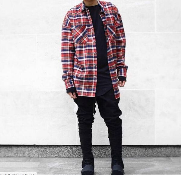 scotland shirts fear casual god shirts men cotton justin flannel mens plaid long of men hiphop extended oversize sleeve bieber shi fptm, Black
scotland shirts fear casual god shirts men cotton justin flannel mens plaid long of men hiphop extended oversize sleeve bieber shi fptm, Black