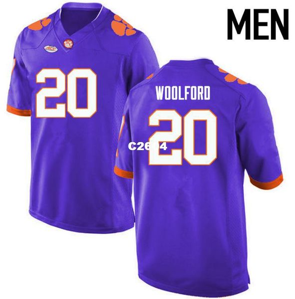 men clemson tigers #20 donnell woolford real full embroidery college jersey size s-4xl or custom any name or number jersey, Black;red
men clemson tigers #20 donnell woolford real full embroidery college jersey size s-4xl or custom any name or number jersey, Black;red